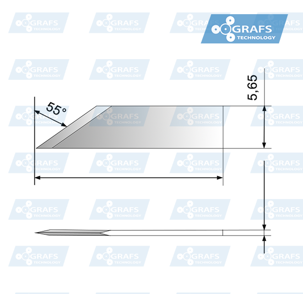 Zund Z16 Oszillierendes Klingenmesser 3910306 – Ersatz