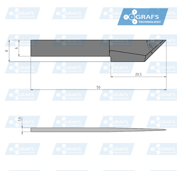 Zund Z46 drag knife 4800073 - replacement