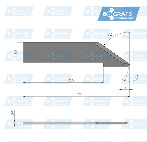 Zund Z42 STA Blade Knife 3910324 – Replacement