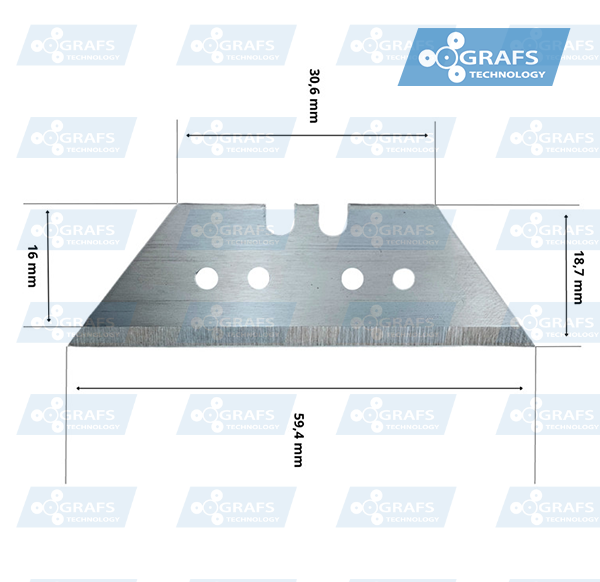 Nóż Zund Z73 ostrze V-cut 5005572 – zamiennik
