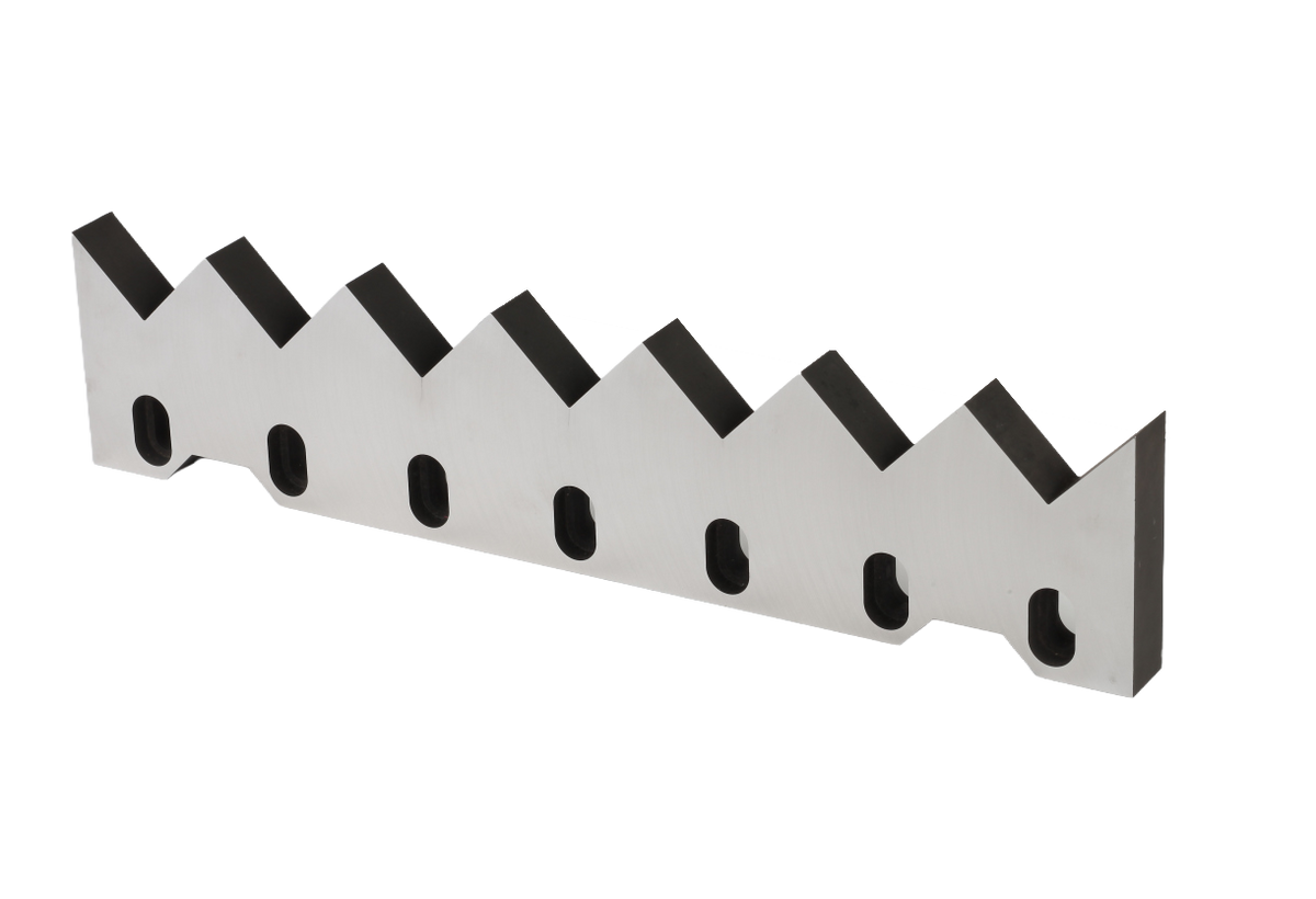 Counter knife (stator knife) for single-shaft shredder – illustrative photo GRAFS