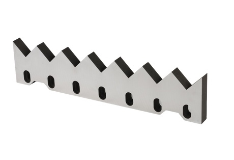 Counter knife (stator knife) for single-shaft shredder – illustrative photo GRAFS