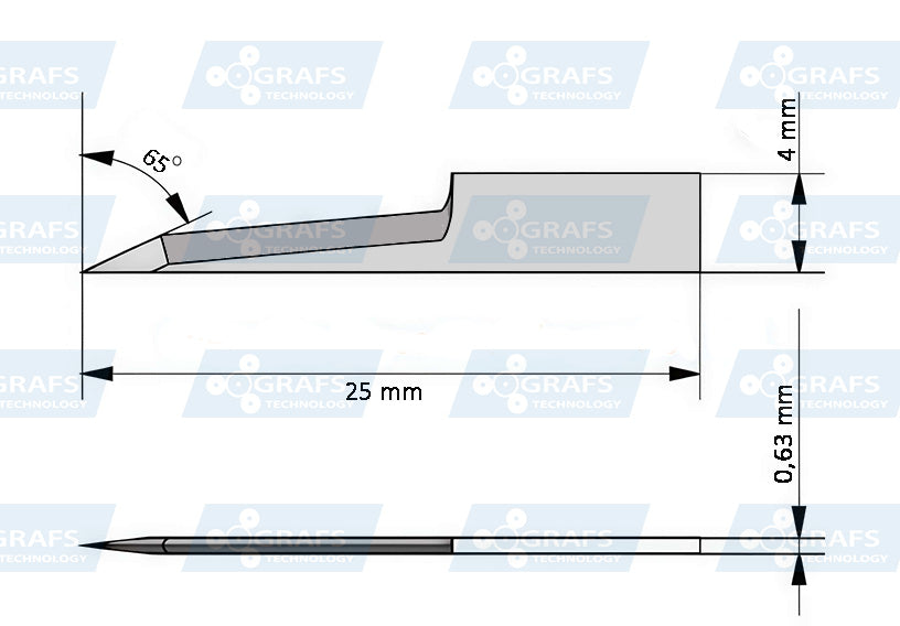 Zund Z51 rotary knife, decagonal blade, 3910336 – replacement (Copy)
