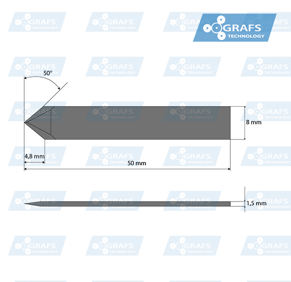 Zund Z10 3910301 tangential blade knife – replacement